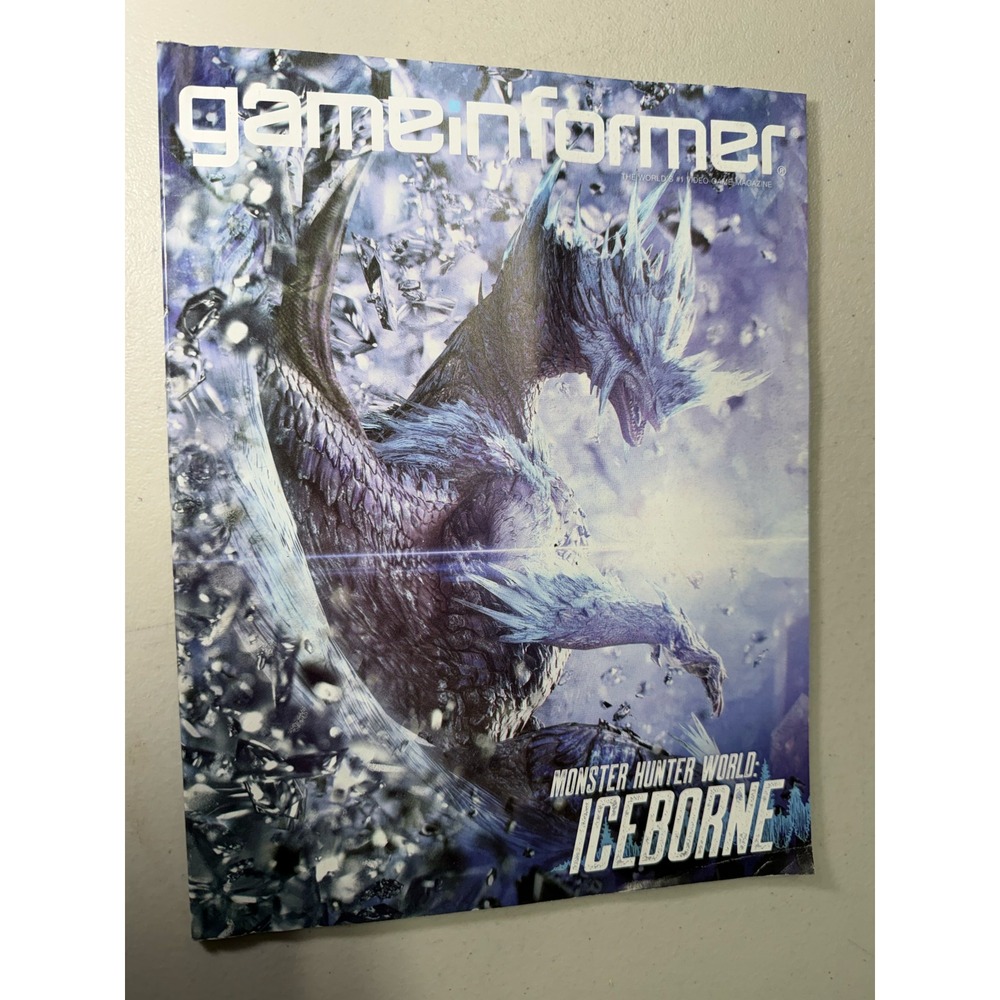 Game Informer Magazine Monster Hunter World Iceborne‎ Cover Velkhana Issue